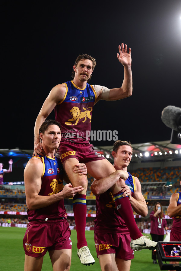 AFL 2024 Round 24 - Brisbane v Essendon - A-53373534