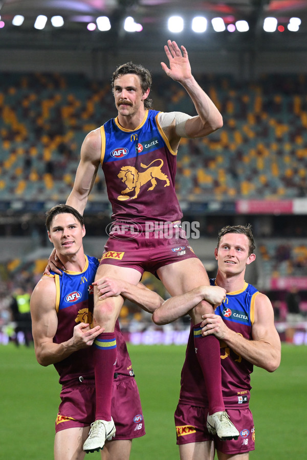 AFL 2024 Round 24 - Brisbane v Essendon - A-53376586