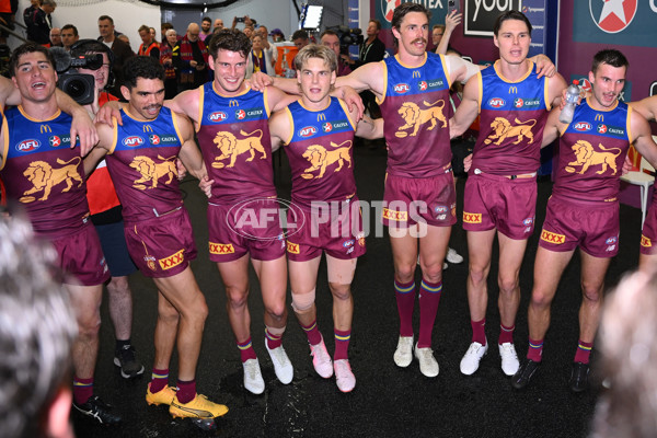 AFL 2024 Round 24 - Brisbane v Essendon - A-53376615