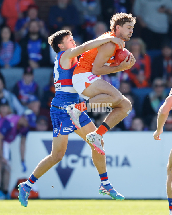 AFL 2024 Round 24 - Western Bulldogs v GWS - A-53379105