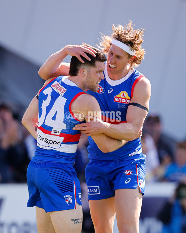 AFL 2024 Round 24 - Western Bulldogs v GWS - A-53381587