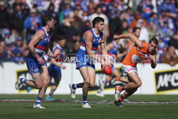 AFL 2024 Round 24 - Western Bulldogs v GWS - A-53381602