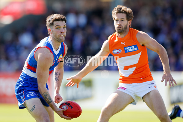 AFL 2024 Round 24 - Western Bulldogs v GWS - A-53381758