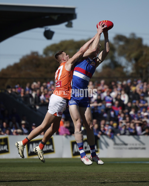 AFL 2024 Round 24 - Western Bulldogs v GWS - A-53381793