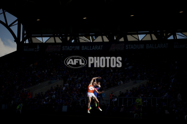 AFL 2024 Round 24 - Western Bulldogs v GWS - A-53383879