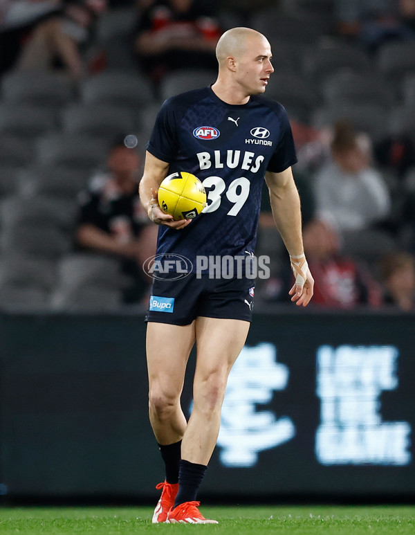 AFL 2024 Round 24 - Carlton v St Kilda - A-53383915