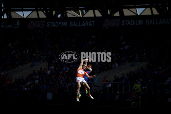 AFL 2024 Round 24 - Western Bulldogs v GWS - A-53384764