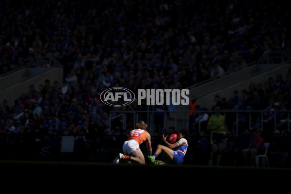 AFL 2024 Round 24 - Western Bulldogs v GWS - A-53384770