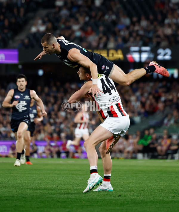 AFL 2024 Round 24 - Carlton v St Kilda - A-53384856