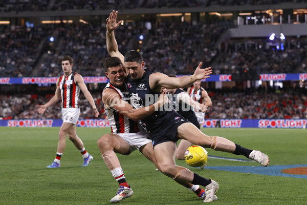 AFL 2024 Round 24 - Carlton v St Kilda - A-53386635