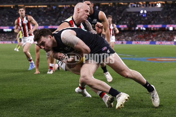 AFL 2024 Round 24 - Carlton v St Kilda - A-53386638