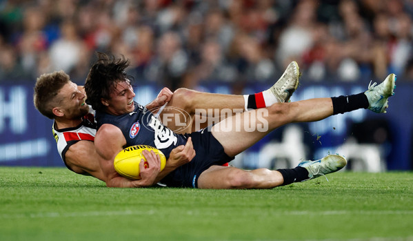 AFL 2024 Round 24 - Carlton v St Kilda - A-53387751