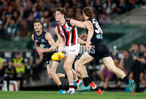 AFL 2024 Round 24 - Carlton v St Kilda - A-53387756