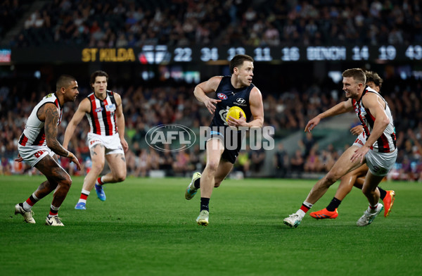 AFL 2024 Round 24 - Carlton v St Kilda - A-53387770