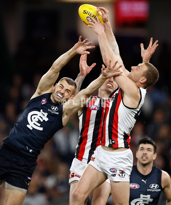 AFL 2024 Round 24 - Carlton v St Kilda - A-53387771