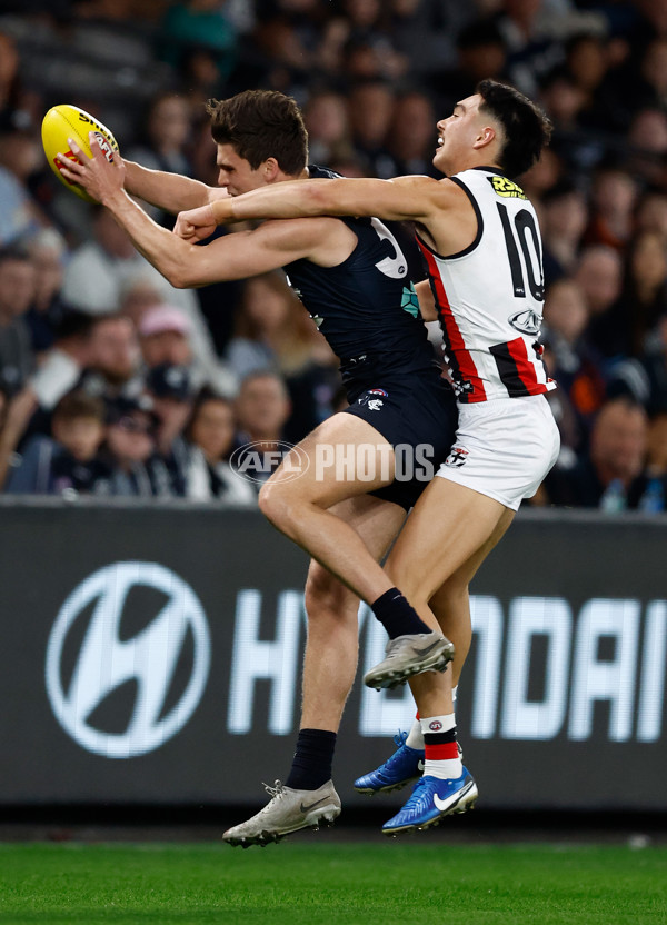 AFL 2024 Round 24 - Carlton v St Kilda - A-53387782