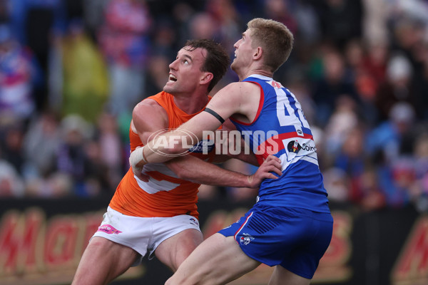 AFL 2024 Round 24 - Western Bulldogs v GWS - A-53389665