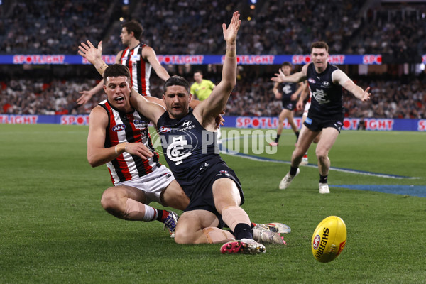 AFL 2024 Round 24 - Carlton v St Kilda - A-53389744