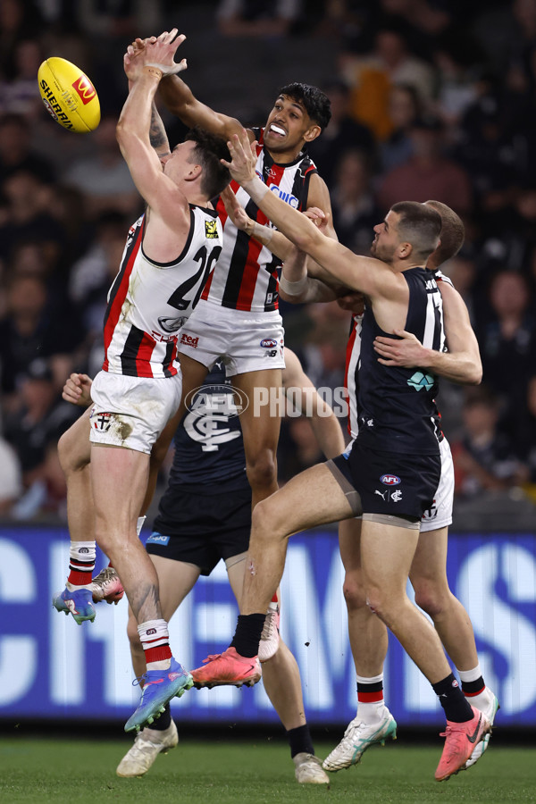 AFL 2024 Round 24 - Carlton v St Kilda - A-53389801