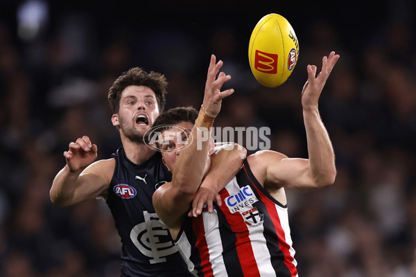 AFL 2024 Round 24 - Carlton v St Kilda - A-53392357