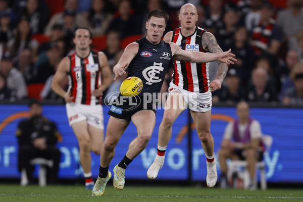 AFL 2024 Round 24 - Carlton v St Kilda - A-53392373