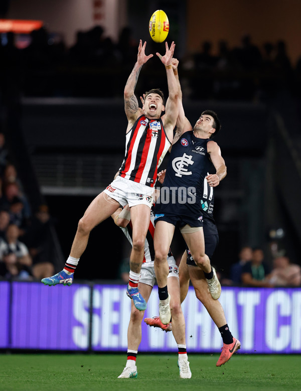 AFL 2024 Round 24 - Carlton v St Kilda - A-53392374