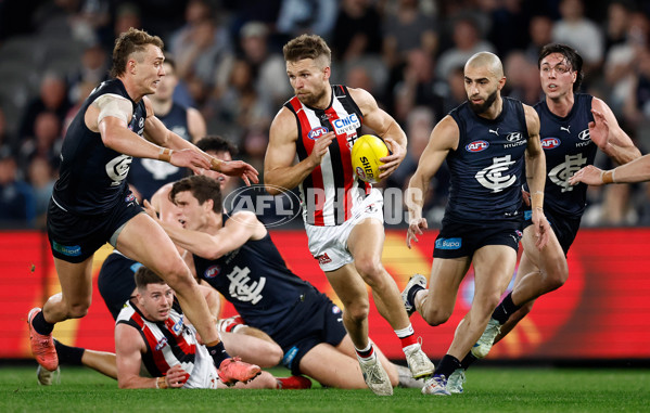 AFL 2024 Round 24 - Carlton v St Kilda - A-53392379