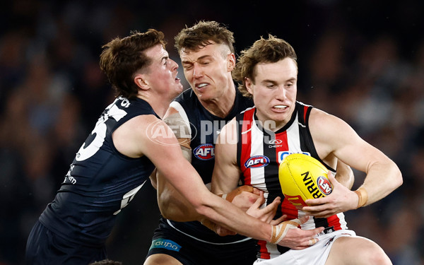 AFL 2024 Round 24 - Carlton v St Kilda - A-53392388