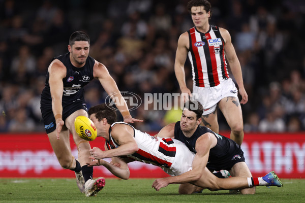 AFL 2024 Round 24 - Carlton v St Kilda - A-53392390