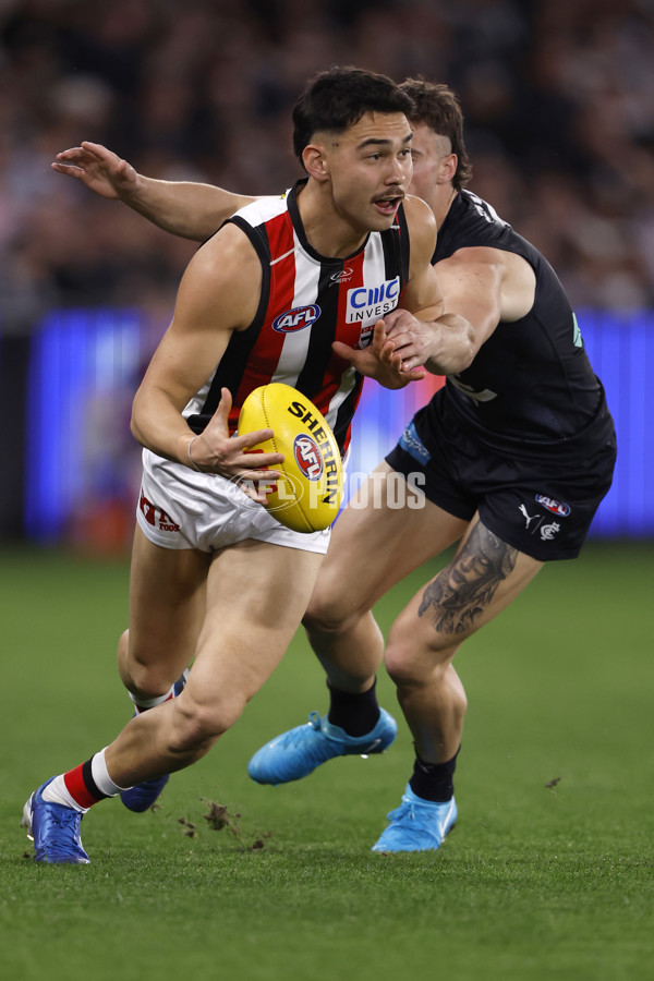 AFL 2024 Round 24 - Carlton v St Kilda - A-53392395