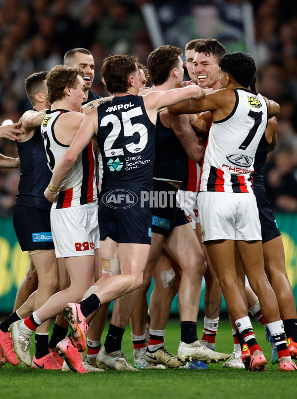 AFL 2024 Round 24 - Carlton v St Kilda - A-53392422