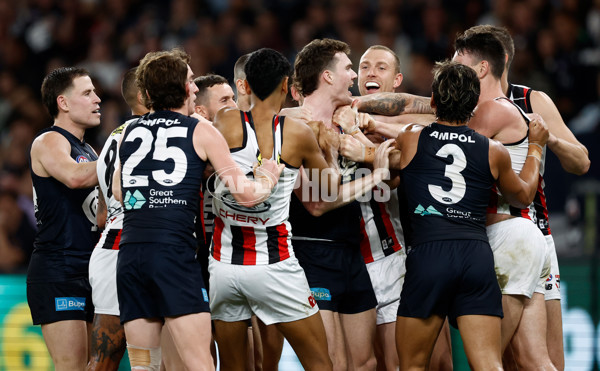 AFL 2024 Round 24 - Carlton v St Kilda - A-53392423