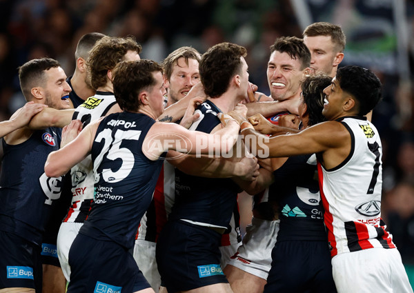 AFL 2024 Round 24 - Carlton v St Kilda - A-53392424