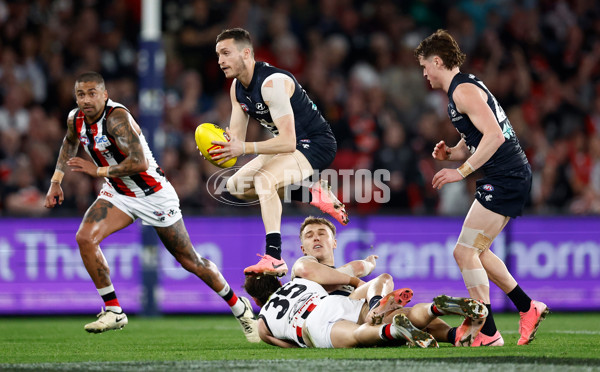 AFL 2024 Round 24 - Carlton v St Kilda - A-53392445