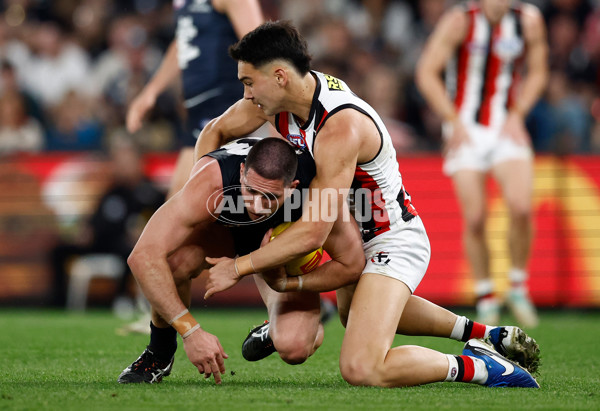 AFL 2024 Round 24 - Carlton v St Kilda - A-53392476