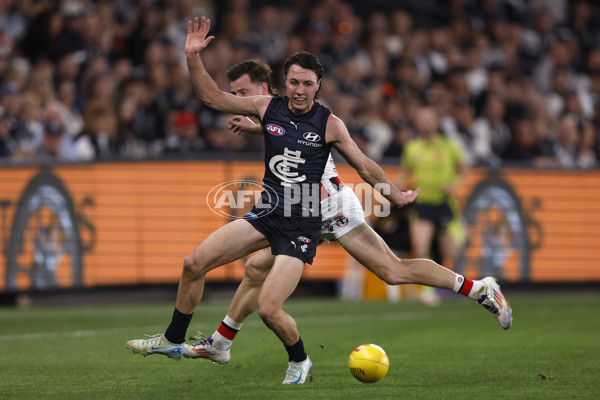 AFL 2024 Round 24 - Carlton v St Kilda - A-53392481