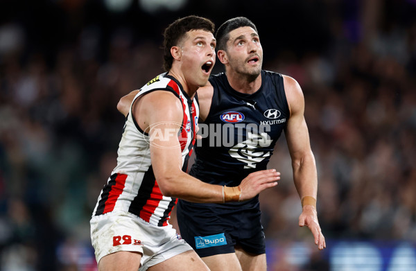 AFL 2024 Round 24 - Carlton v St Kilda - A-53392486