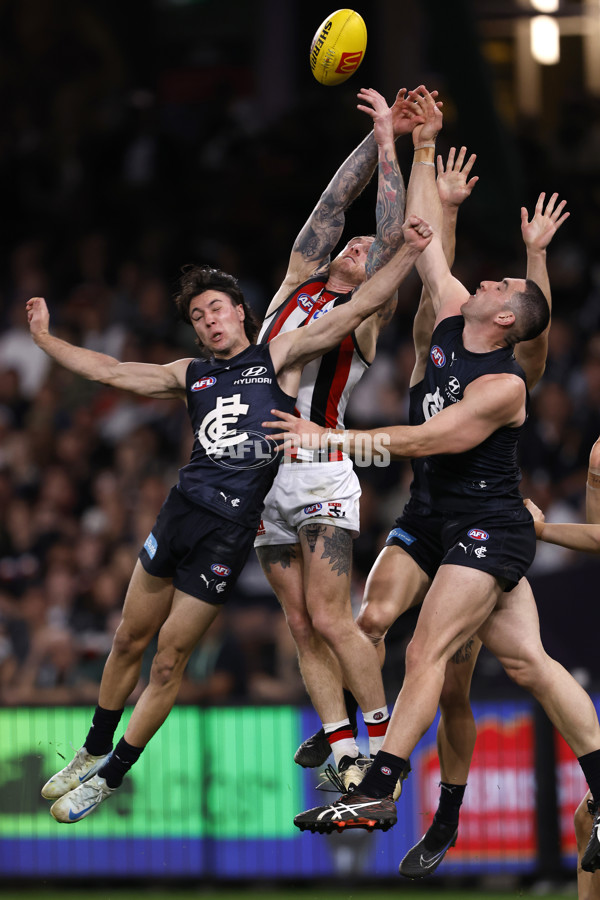 AFL 2024 Round 24 - Carlton v St Kilda - A-53394714