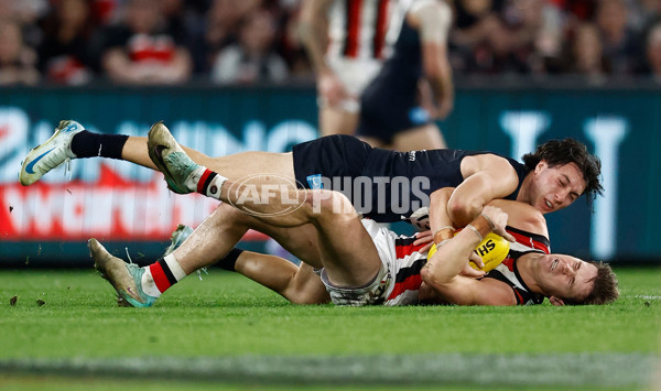 AFL 2024 Round 24 - Carlton v St Kilda - A-53394740