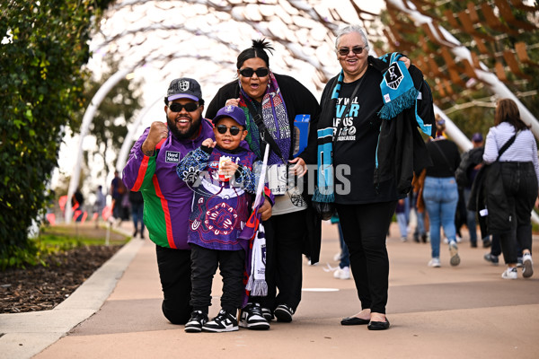 AFL 2024 Round 24 - Fremantle v Port Adelaide - A-53395008