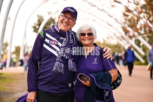 AFL 2024 Round 24 - Fremantle v Port Adelaide - A-53395012