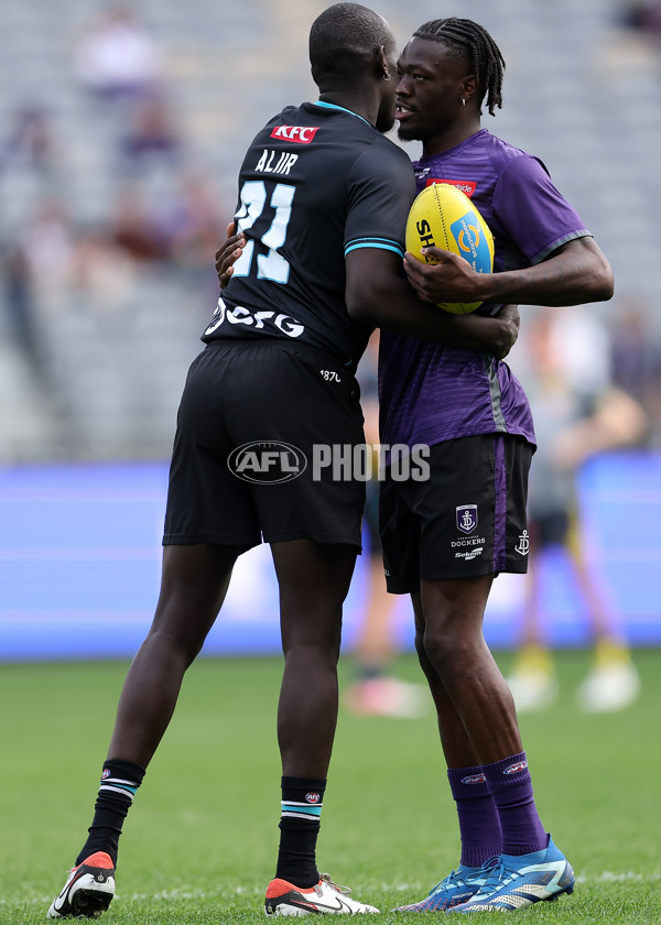 AFL 2024 Round 24 - Fremantle v Port Adelaide - A-53397294