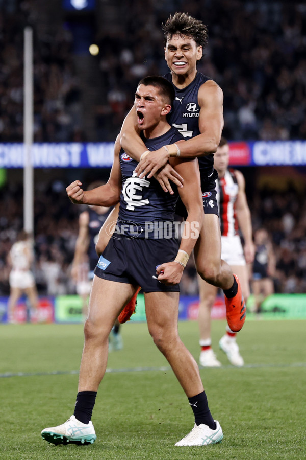 AFL 2024 Round 24 - Carlton v St Kilda - A-53397305