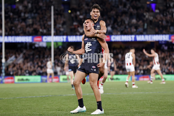 AFL 2024 Round 24 - Carlton v St Kilda - A-53397307