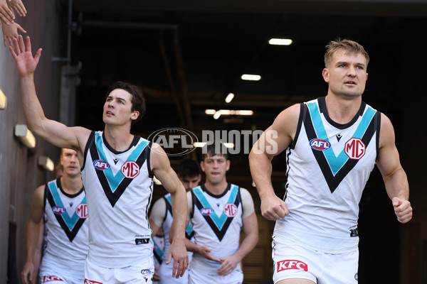 AFL 2024 Round 24 - Fremantle v Port Adelaide - A-53397322