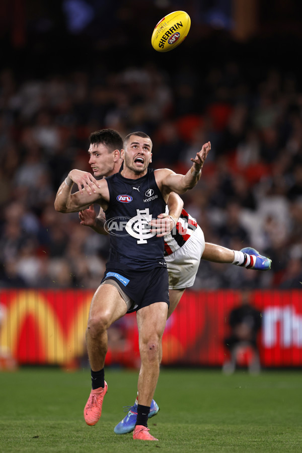 AFL 2024 Round 24 - Carlton v St Kilda - A-53397337