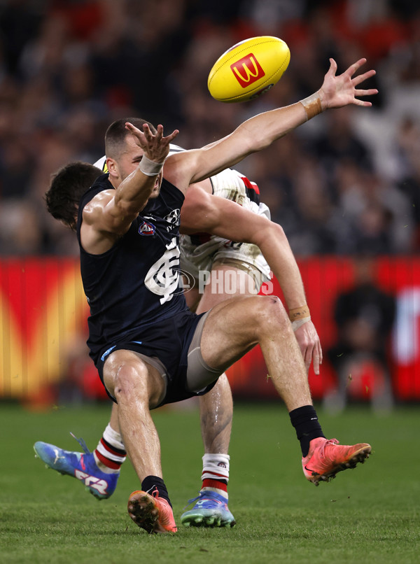 AFL 2024 Round 24 - Carlton v St Kilda - A-53397338