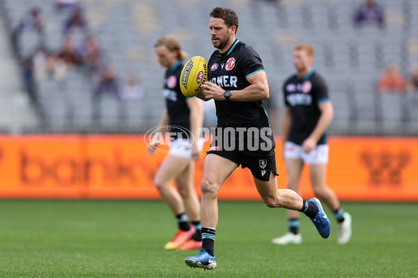 AFL 2024 Round 24 - Fremantle v Port Adelaide - A-53397599