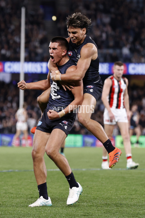 AFL 2024 Round 24 - Carlton v St Kilda - A-53397611