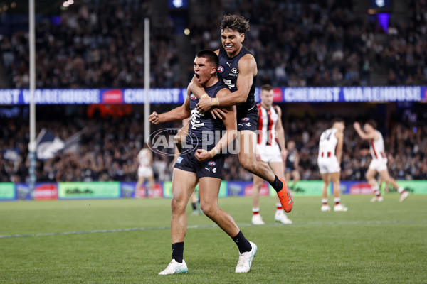 AFL 2024 Round 24 - Carlton v St Kilda - A-53397612